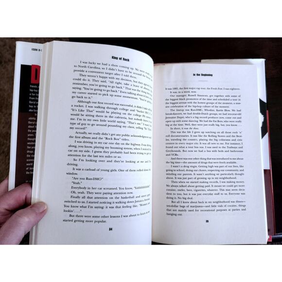 King of Rock – Darryl McDaniels (Run-DMC) 2001 1st Ed HC - Picture 13 of 13